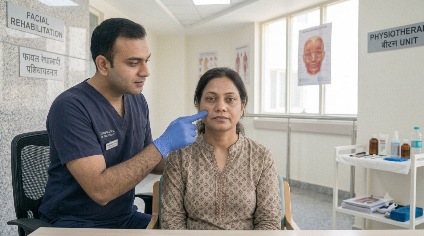 Best Physiotherapy Clinic in Sector 1, Greater Noida West for Bell’s Palsy and Facial Paralysis